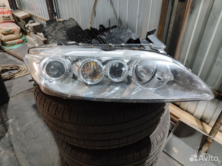 Фары на mazda 6 gg