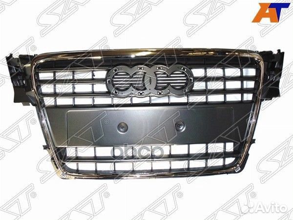 Решетка радиатора audi A4 07-11 хром ST-AU27-09