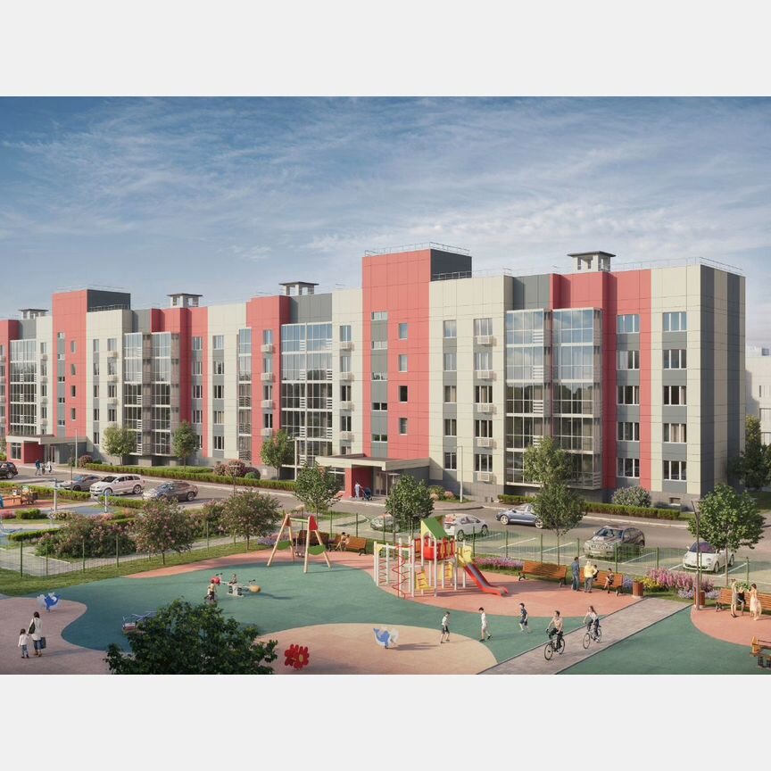 2-к. квартира, 54,3 м², 4/5 эт.