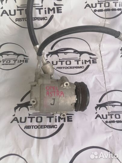 Копрессор кондиционера опель астраj