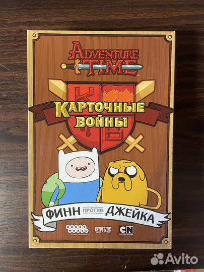 Настольная игра Карточные войны Финн и Джейк