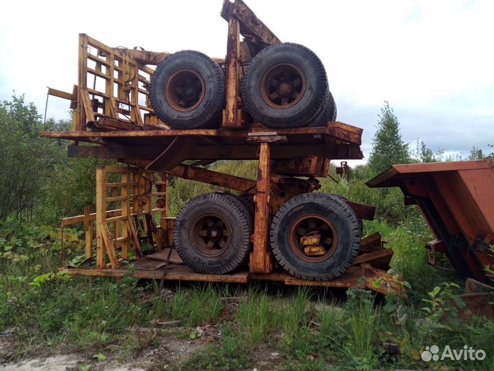 Прицеп лесовоз (сортиментовоз) СтавПрицеп 8499-50, 2003