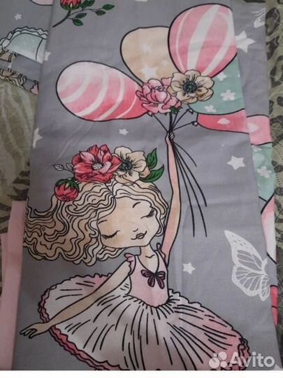 Постельное белье 1.5 спальное новое