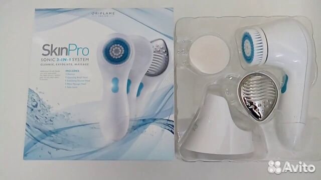 Аппарат для очищения кожи лица SkinPro Sonic 3 в 1