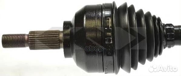 Полуось приводная 305656 GKN (Loebro)