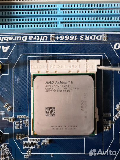 Комплект AMD Athlon II X4 630 мат плата 8гб озу