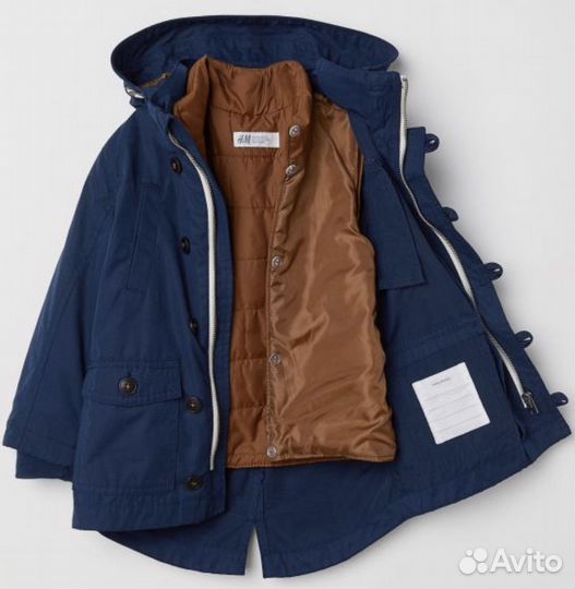 Парка H&M 92, б/у