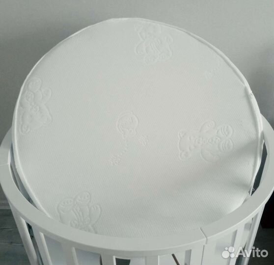 Матрас детский 75*75 + 2 простыни на резинках