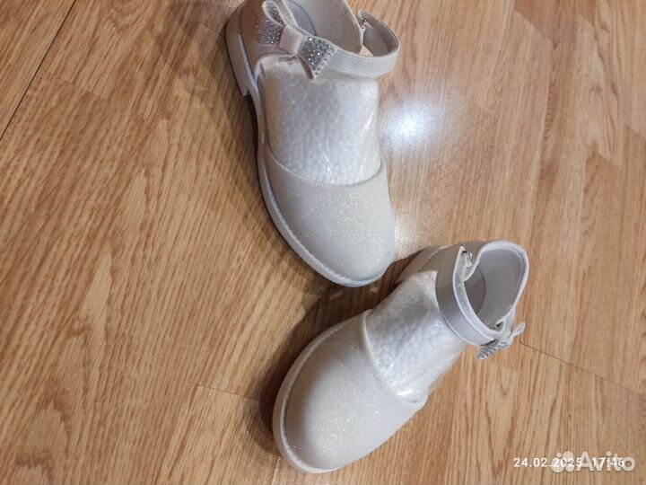 Туфельки для девочки 28 размер