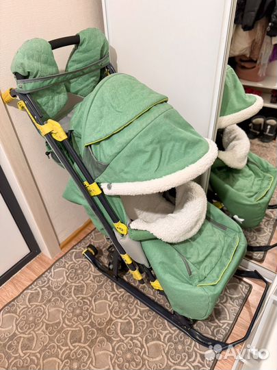 Санки коляска ника kids