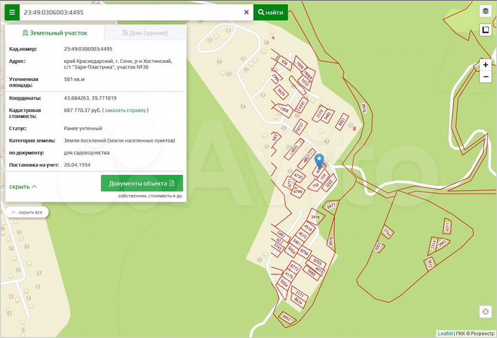 Участок 5,8 сот. (ИЖС)