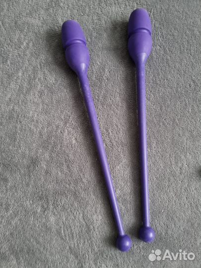 Булавы pastorelli 41(40.5) сборные фиолет, голубые