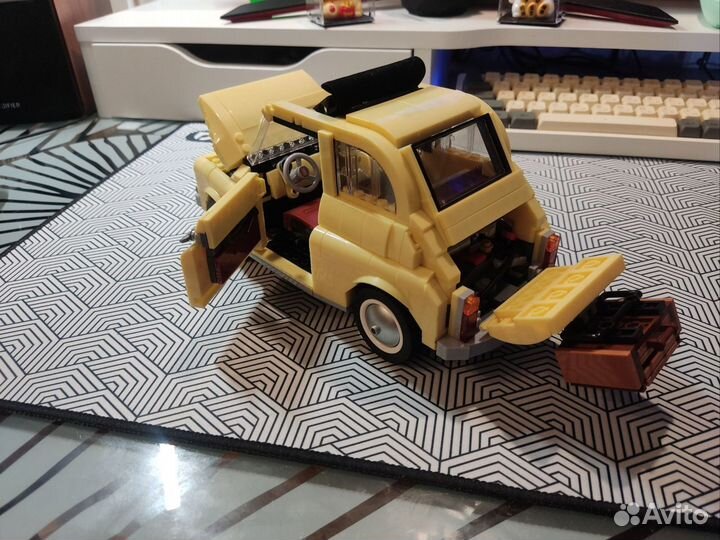 Аналог Lego 10271 fiat 500