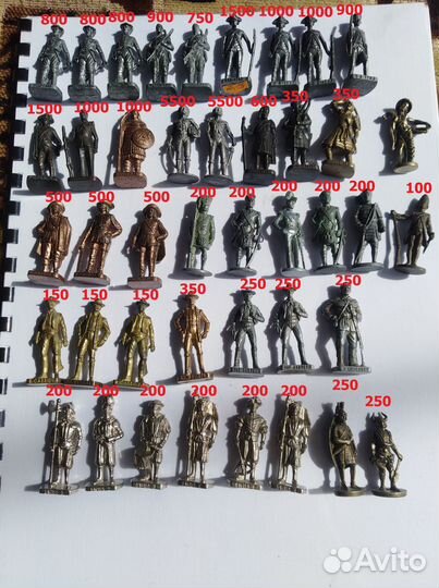 Солдатики из киндер сюрприз