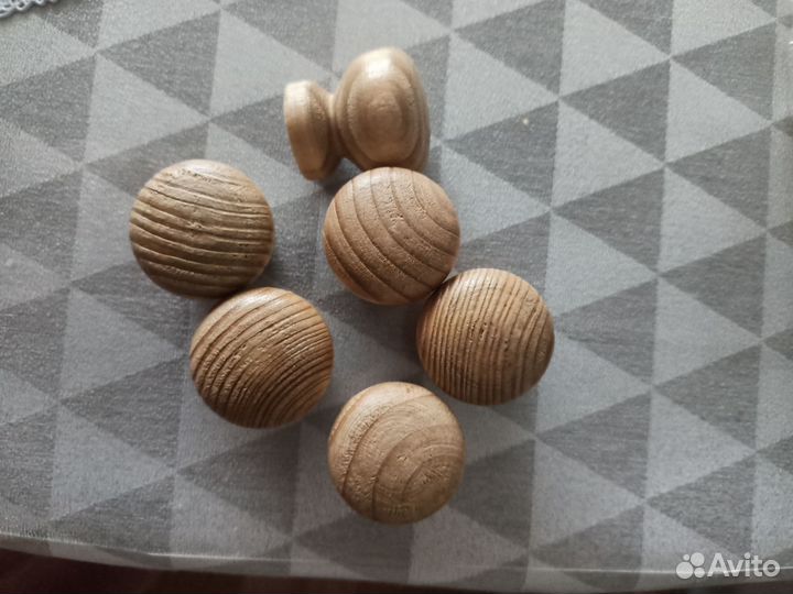 Деревянные мебельные ручки