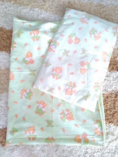 Бортики в кроватку, балдахин