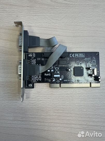 Контроллер PCI 2xCom Moschip MCS 9865