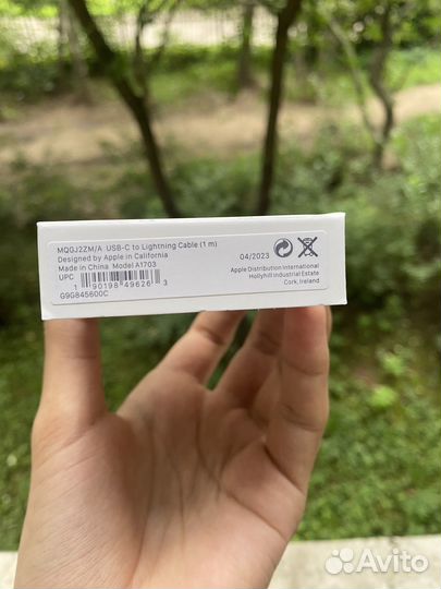 Оригинальный Кабель для зарядки iPhone lightning