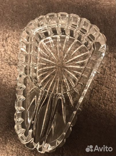 Хрусталь ваза пепельница СССР