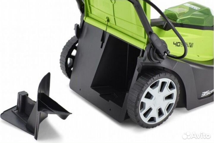 Газонокосилка аккумуляторная greenworks G40LM35K4