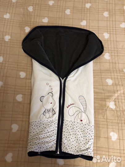 Конверт одеяло для малыша (осень-весна)