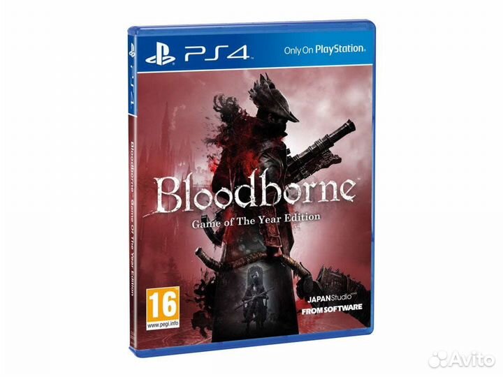 Bloodborne game of the year edition в плёнке
