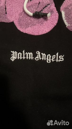 Худи palm angels с мишкой