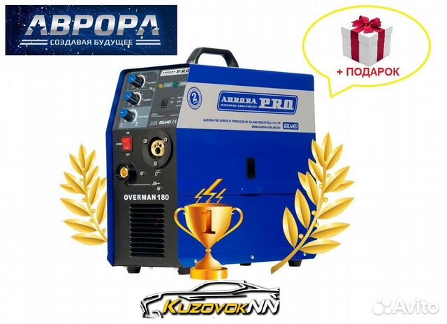 Инверторный сварочный полуавтомат overman 180