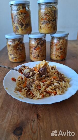 Плов с говядиной