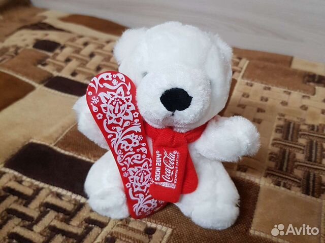 Олимпийский мишка coca-cola