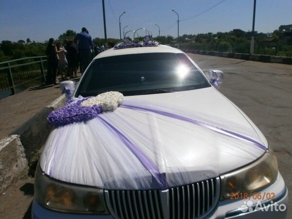 Свадебные украшения на машину