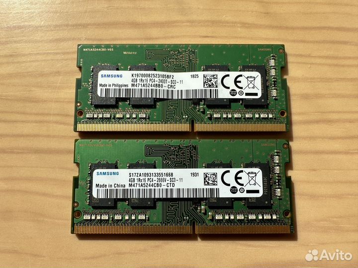 Оперативная память Samsung 4Gb DDR4 2666Mhz