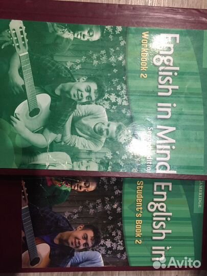 Учебник и рабочая тетрадь English in Mind 2