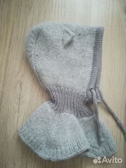 Детский капор из норки