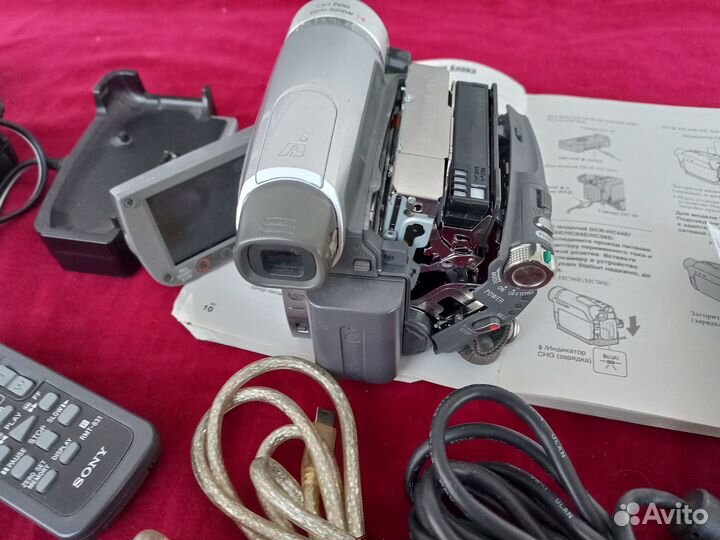 Видеокамера sony handycam DCR-HC96E, Carl Zeiss