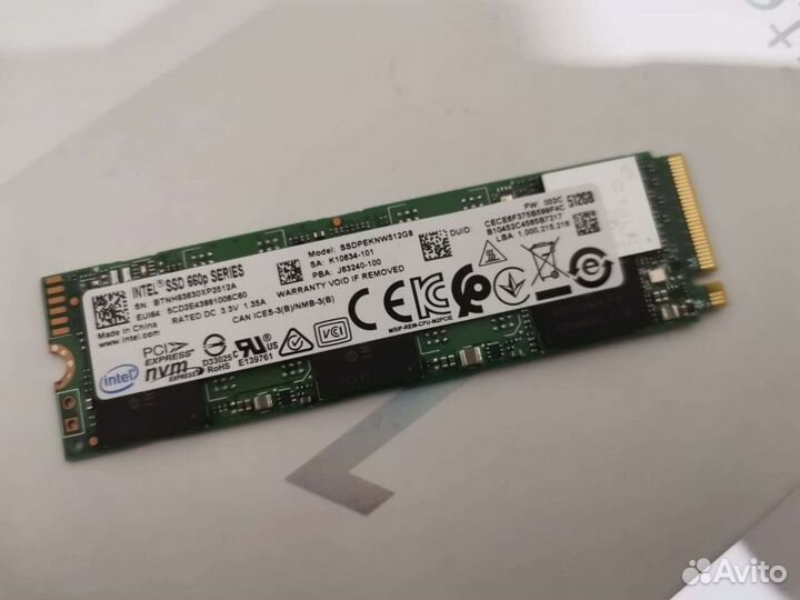 Ssd m2 Intel 512gb
