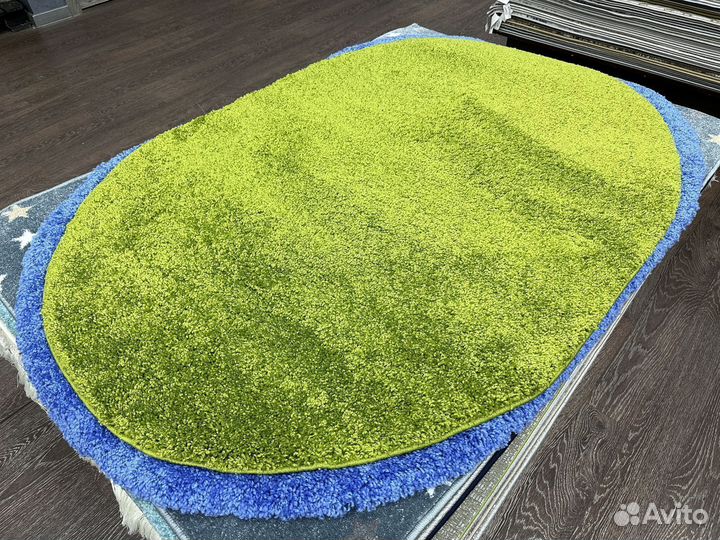 Ковер с высоким ворсом 1.2х1.7м