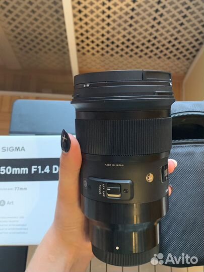 Объектив Sigma AF 50mm f/1.4 DG HSM Art Sony E