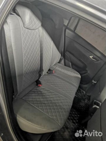 Чехлы из алькантары и экокожи на Kia Soul 2