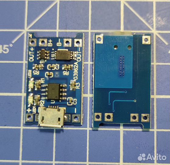 TP4056 модуль заряда аккумуляторов 18650 + защита