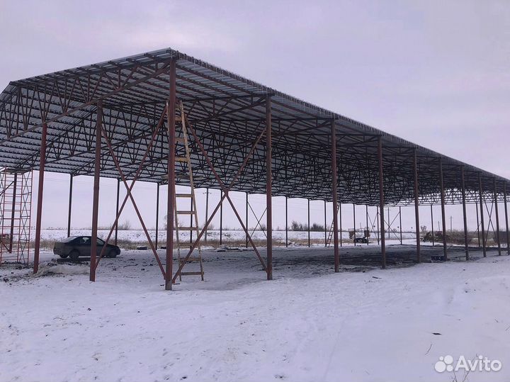 Арочный ангар