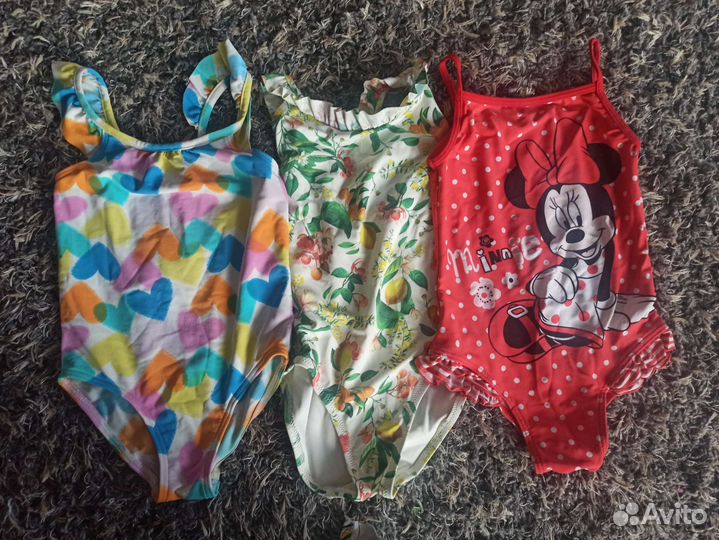 Купальник слитный детский