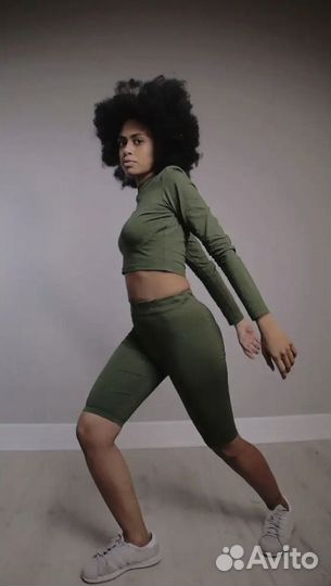 Костюм женский с велосипедками