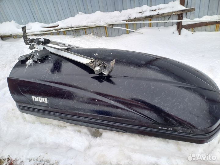 Автобокс на крышу thule