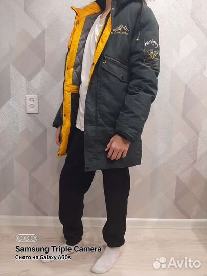 Парка для мальчика 158 см зима