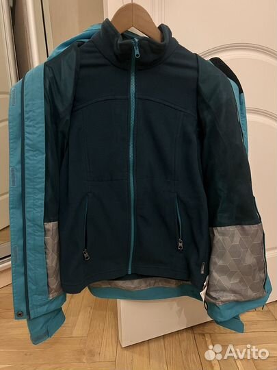 Горнолыжная куртка с флиской женская