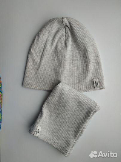 Детские шапка и снуд H&M