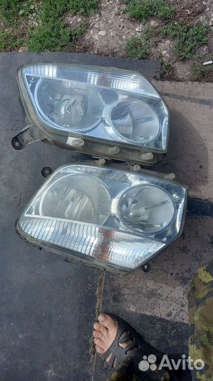 Фара renault duster