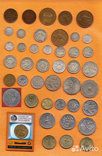 Монеты Австралия 1911 2010 гг