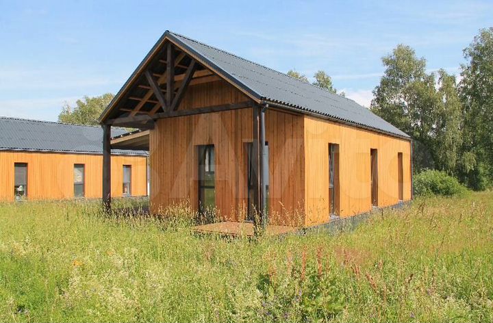 Коттедж 57,2 м² на участке 6,2 сот.